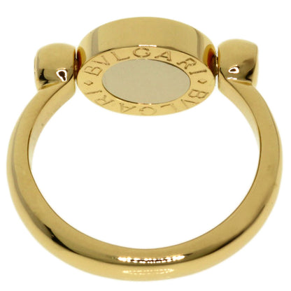 BVLGARI BVLGARI BVLGARI Flip Diamond Ring K18 Yellow Gold Ladies [Used]