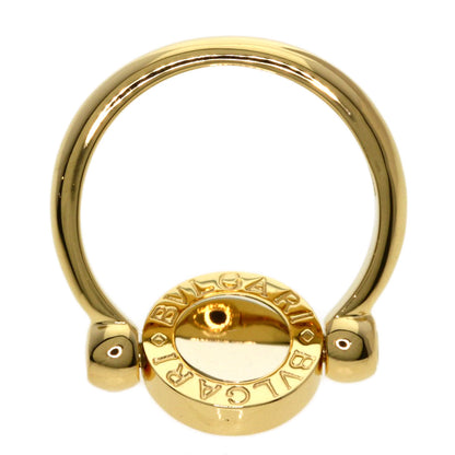 BVLGARI BVLGARI BVLGARI Flip Diamond Ring K18 Yellow Gold Ladies [Used]