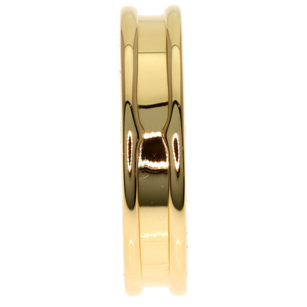 BVLGARI B.zero1 1 band #50 Ring K18 Yellow Gold Ladies [Used]