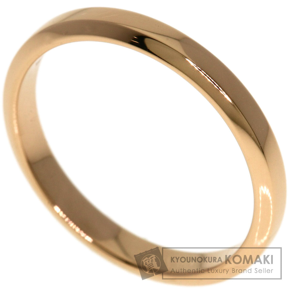 Van Cleef & Arpels wedding Ring K18 Pink Gold Ladies [Used]