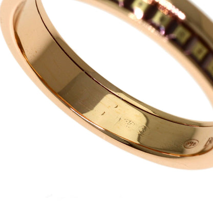 Boucheron Quatre Classic Half # 50 Ring K18 Pink Gold Ladies [Used]