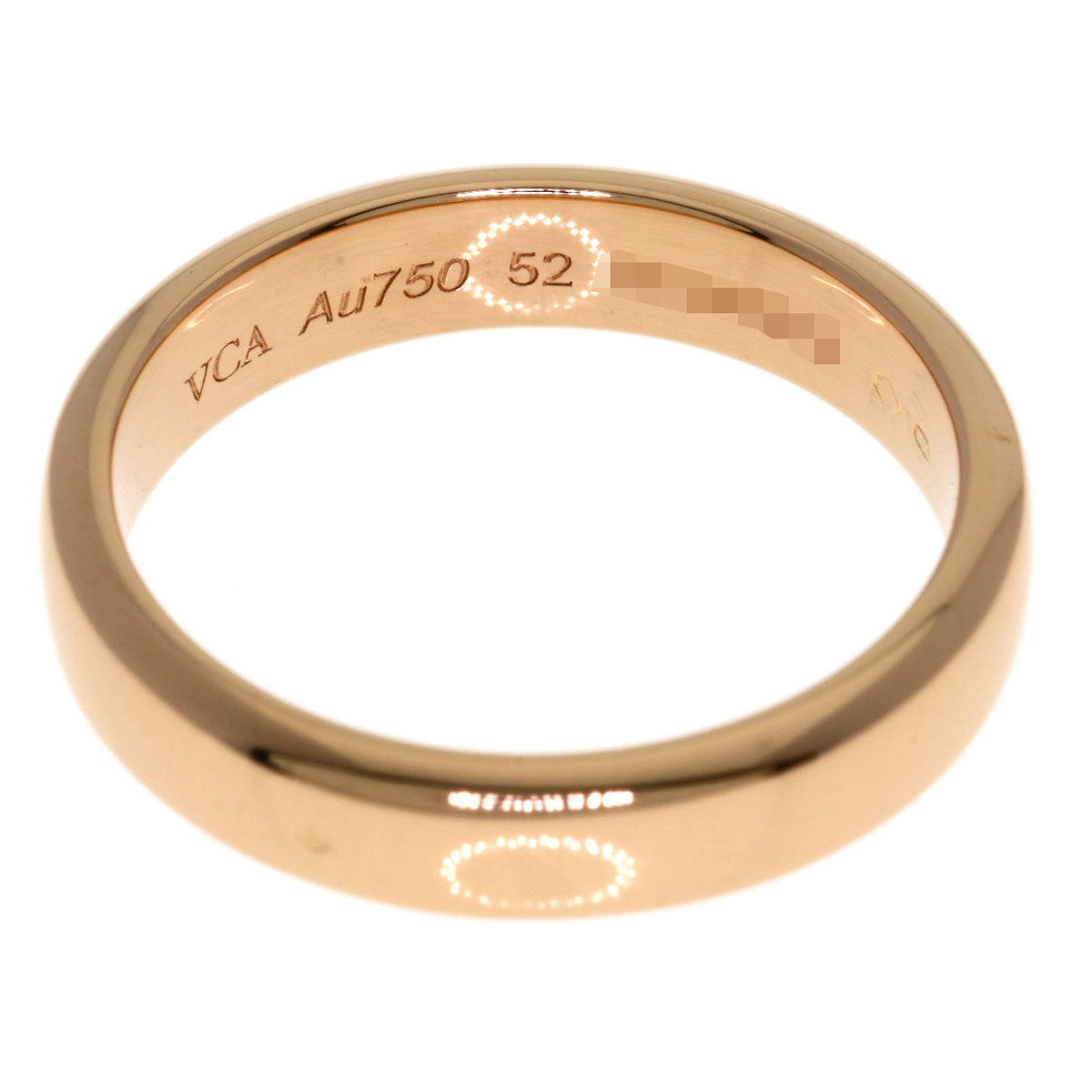 Van Cleef & Arpels Toujours #52 Ring K18 Pink Gold Ladies [Used]