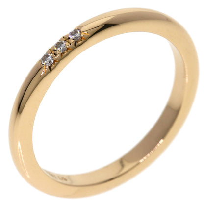 TIFFANY&Co. Forever 3P Diamond Ring K18 Pink Gold Ladies [Used]