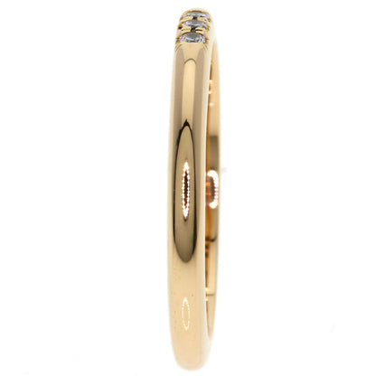 TIFFANY&Co. Forever 3P Diamond Ring K18 Pink Gold Ladies [Used]