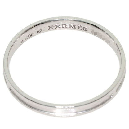 HERMES Empreinte #62 Ring K18 White Gold Ladies [Used]