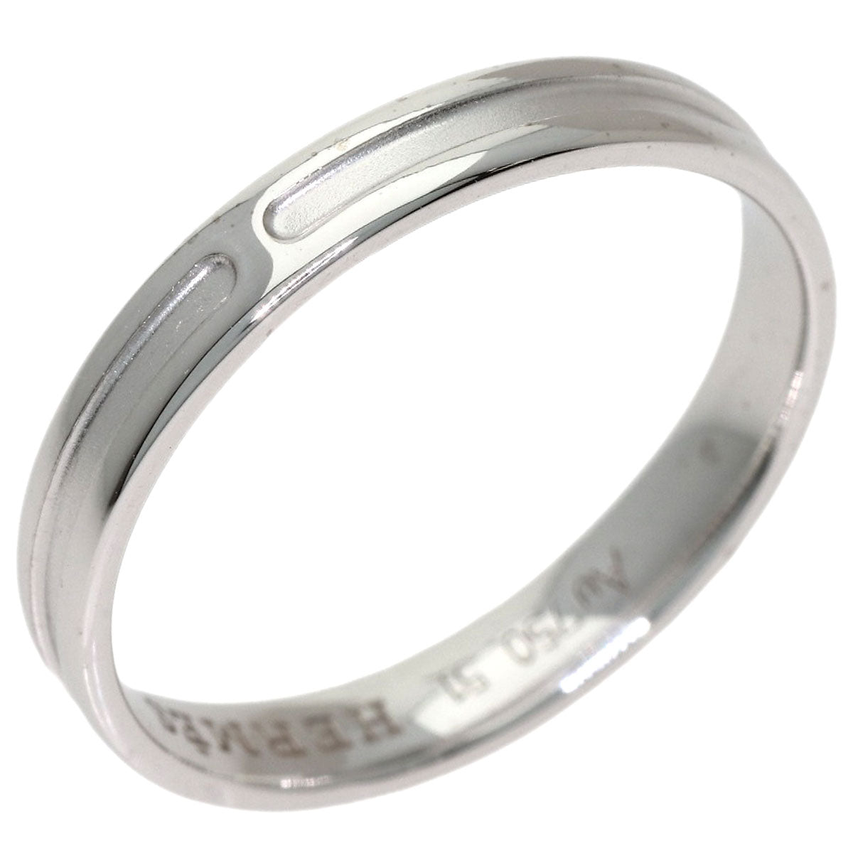 HERMES Empreinte #51 Ring K18 White Gold Ladies [Used]