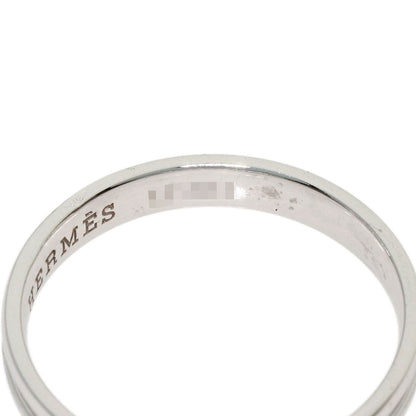 HERMES Empreinte #51 Ring K18 White Gold Ladies [Used]