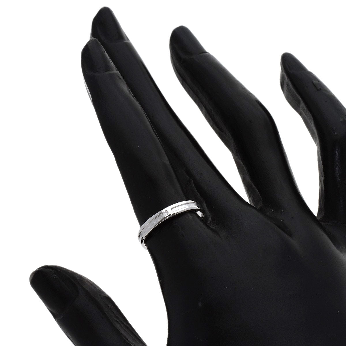 HERMES Empreinte #51 Ring K18 White Gold Ladies [Used]