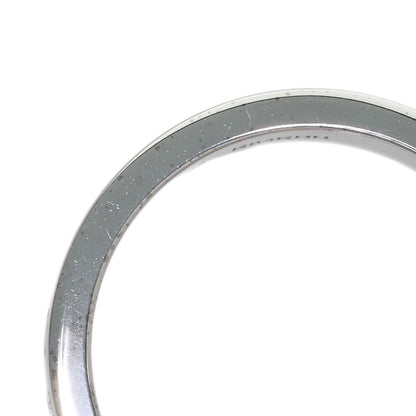 BVLGARI Double logo 1P Diamond Ring K18 White Gold Ladies [Used]