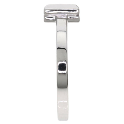 TIFFANY&Co. T One Narrow Ring K18 White Gold Ladies [Used]