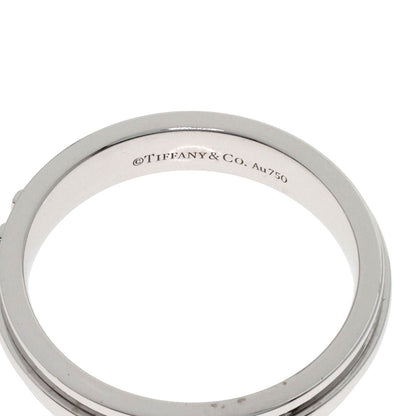 TIFFANY&Co. T narrow Ring K18 White Gold Ladies [Used]