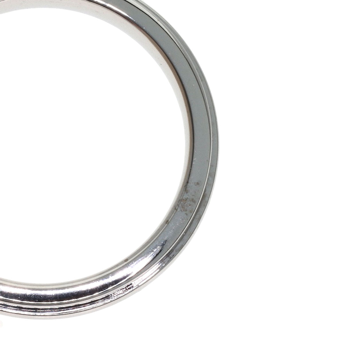 TIFFANY&Co. T narrow Ring K18 White Gold Ladies [Used]