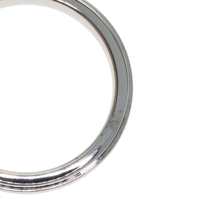 TIFFANY&Co. T narrow Ring K18 White Gold Ladies [Used]