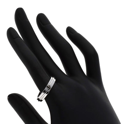 TIFFANY&Co. T narrow Ring K18 White Gold Ladies [Used]