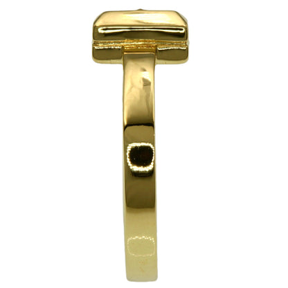 TIFFANY&Co. T One Narrow Ring K18 Yellow Gold Ladies [Used]