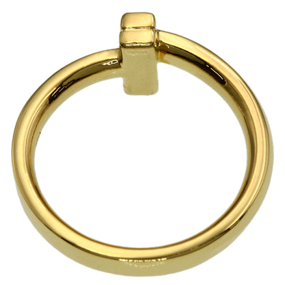 TIFFANY&Co. T One Narrow Ring K18 Yellow Gold Ladies [Used]