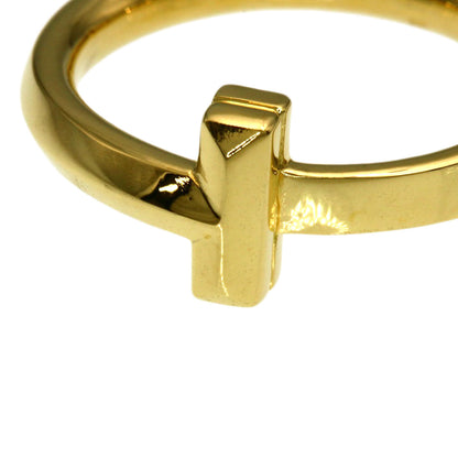 TIFFANY&Co. T One Narrow Ring K18 Yellow Gold Ladies [Used]