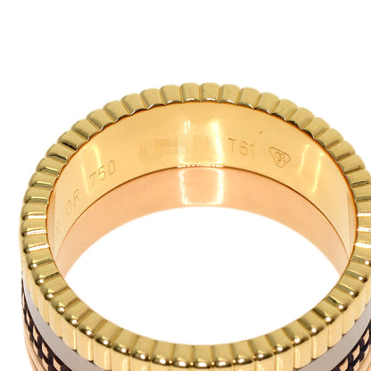 Boucheron Quatre Classic Large #61 Ring K18 Yellow Gold K18 White GoldLadies [Used]
