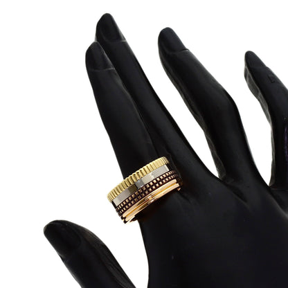 Boucheron Quatre Classic Large #61 Ring K18 Yellow Gold K18 White GoldLadies [Used]
