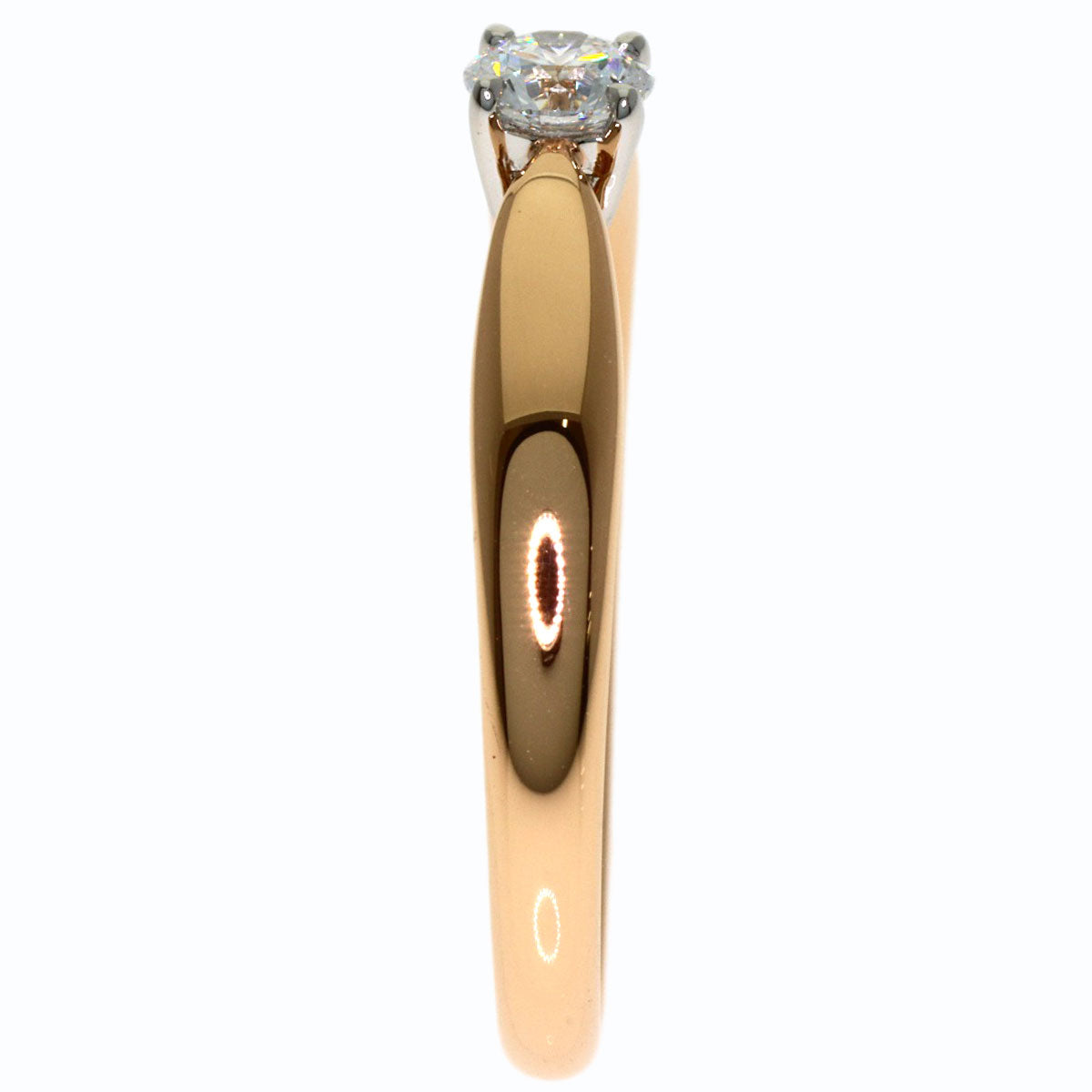 TIFFANY&Co. Harmony Diamond Ring K18 Pink Gold PT950Ladies [Used]