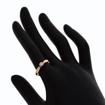 TIFFANY&Co. Harmony Diamond Ring K18 Pink Gold PT950Ladies [Used]