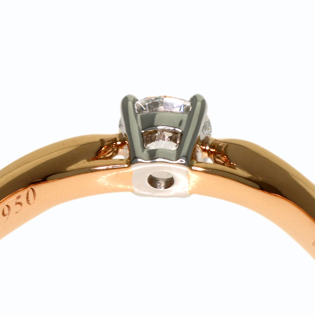 TIFFANY&Co. Harmony Diamond Ring K18 Pink Gold PT950Ladies [Used]