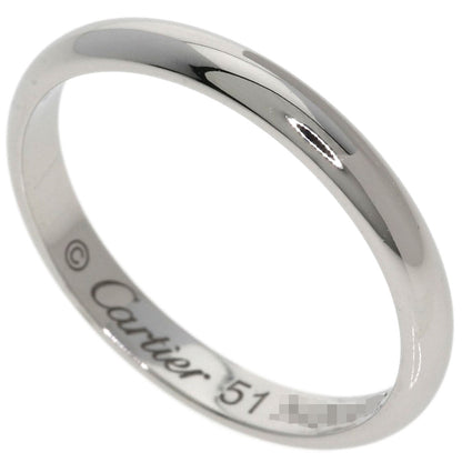 CARTIER Wedding #51 Ring Platinum PT950 Ladies [Used]