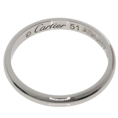 CARTIER Wedding #51 Ring Platinum PT950 Ladies [Used]
