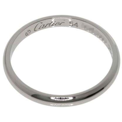 CARTIER Wedding # 54 Ring Platinum PT950 Ladies [Used]