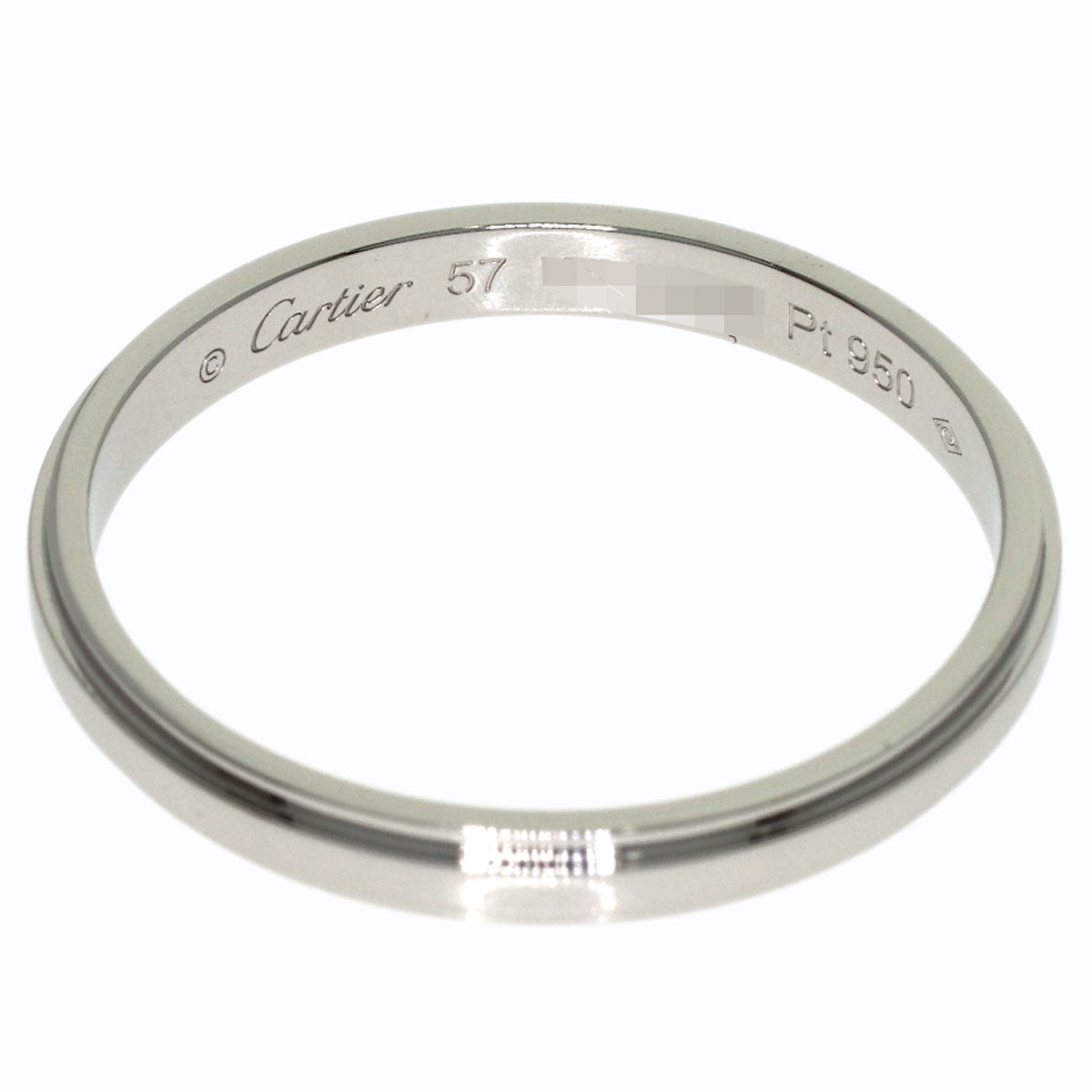 CARTIER Damour #57 Ring Platinum PT950 Ladies [Used]