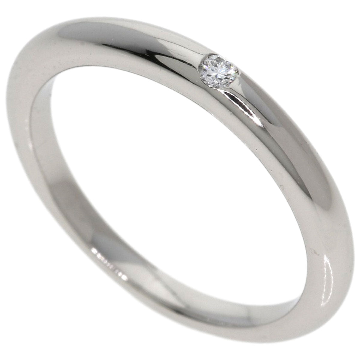 BVLGARI Feddie 1P Diamond #6 Ring Platinum PT950 Ladies [Used]