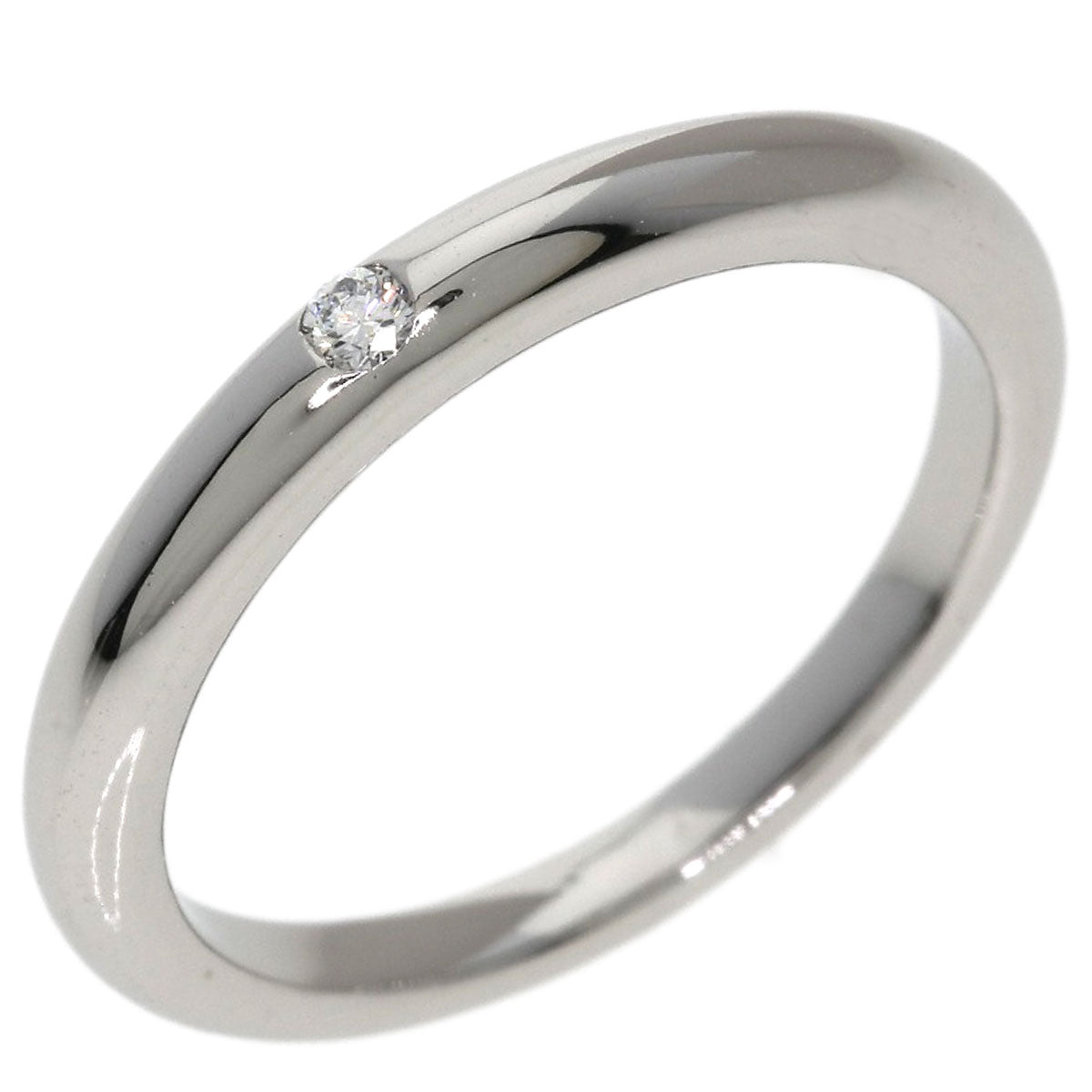 BVLGARI Feddie 1P Diamond #6 Ring Platinum PT950 Ladies [Used]