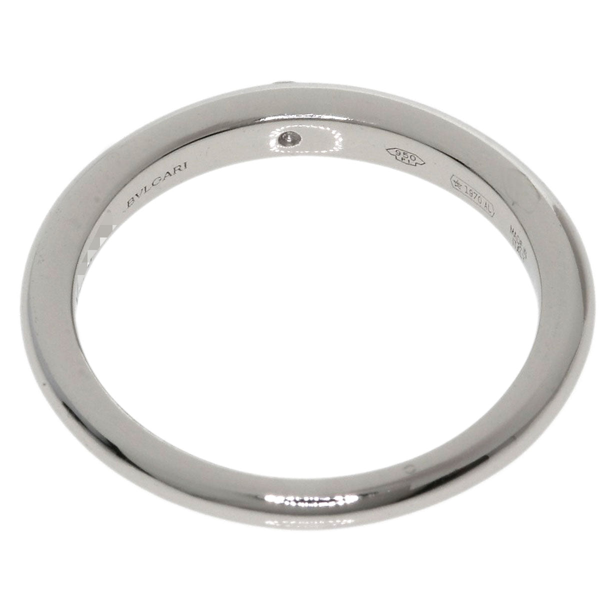 BVLGARI Feddie 1P Diamond #6 Ring Platinum PT950 Ladies [Used]