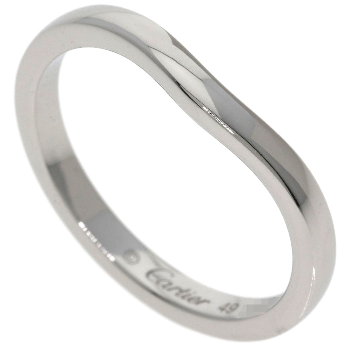 CARTIER Ballerina Wedding #49 Ring Platinum PT950 Ladies [Used]