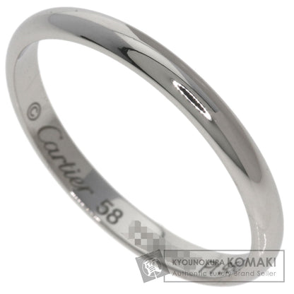 CARTIER Wedding #58 Ring Platinum PT950 Ladies [Used]
