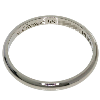 CARTIER Wedding #58 Ring Platinum PT950 Ladies [Used]
