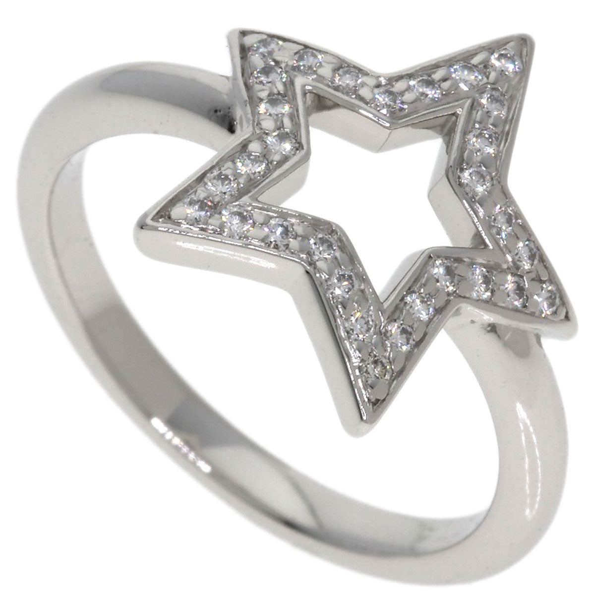 TIFFANY&Co. Star diamond Ring Platinum PT950 Ladies [Used]