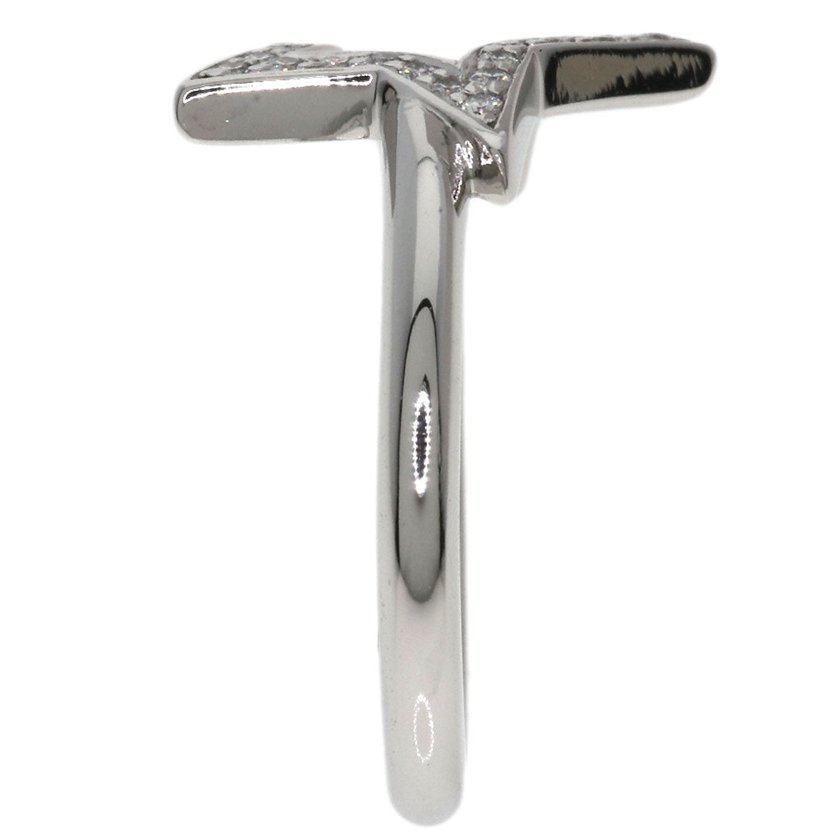 TIFFANY&Co. Star diamond Ring Platinum PT950 Ladies [Used]