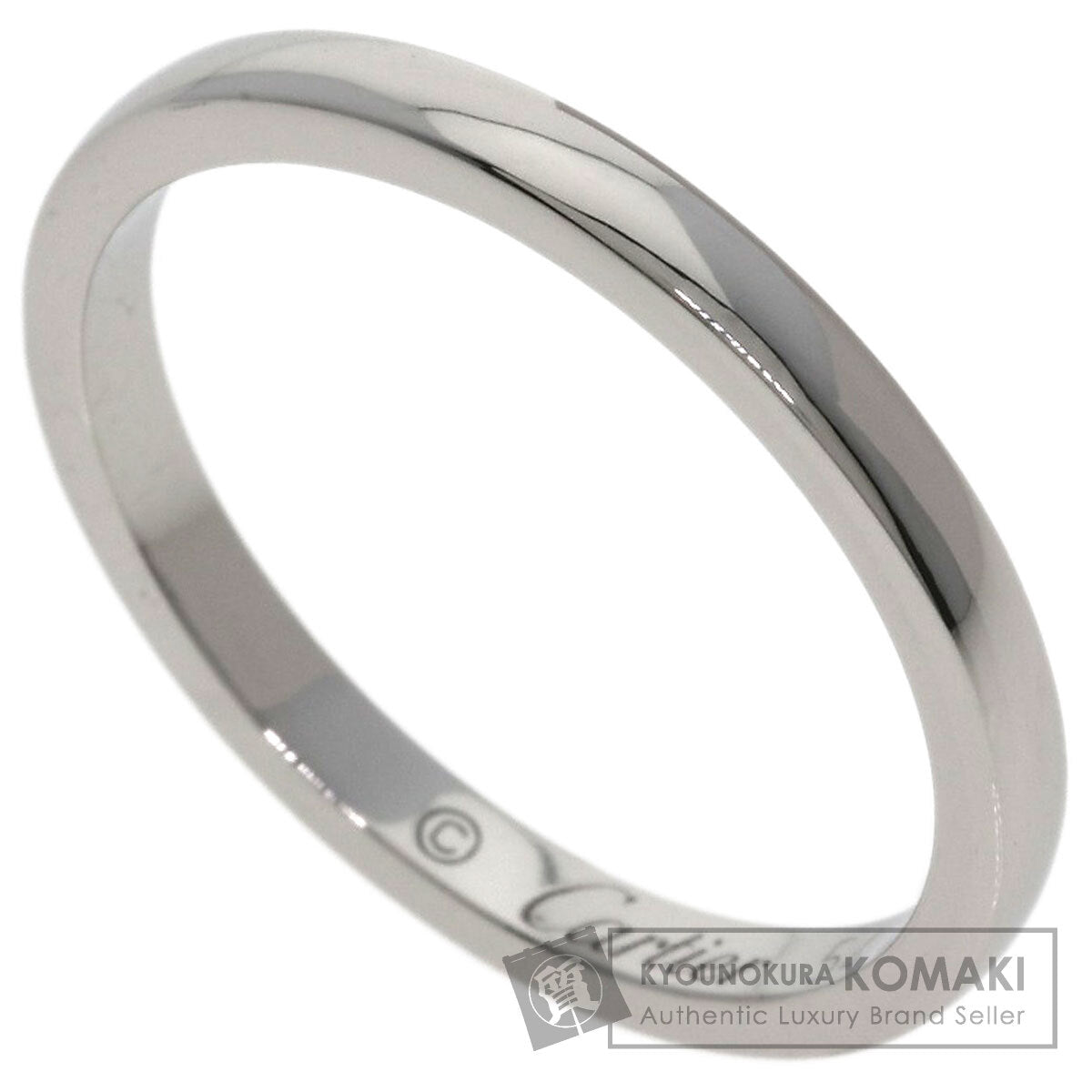 CARTIER Wedding # 54 Ring Platinum PT950 Ladies [Used]