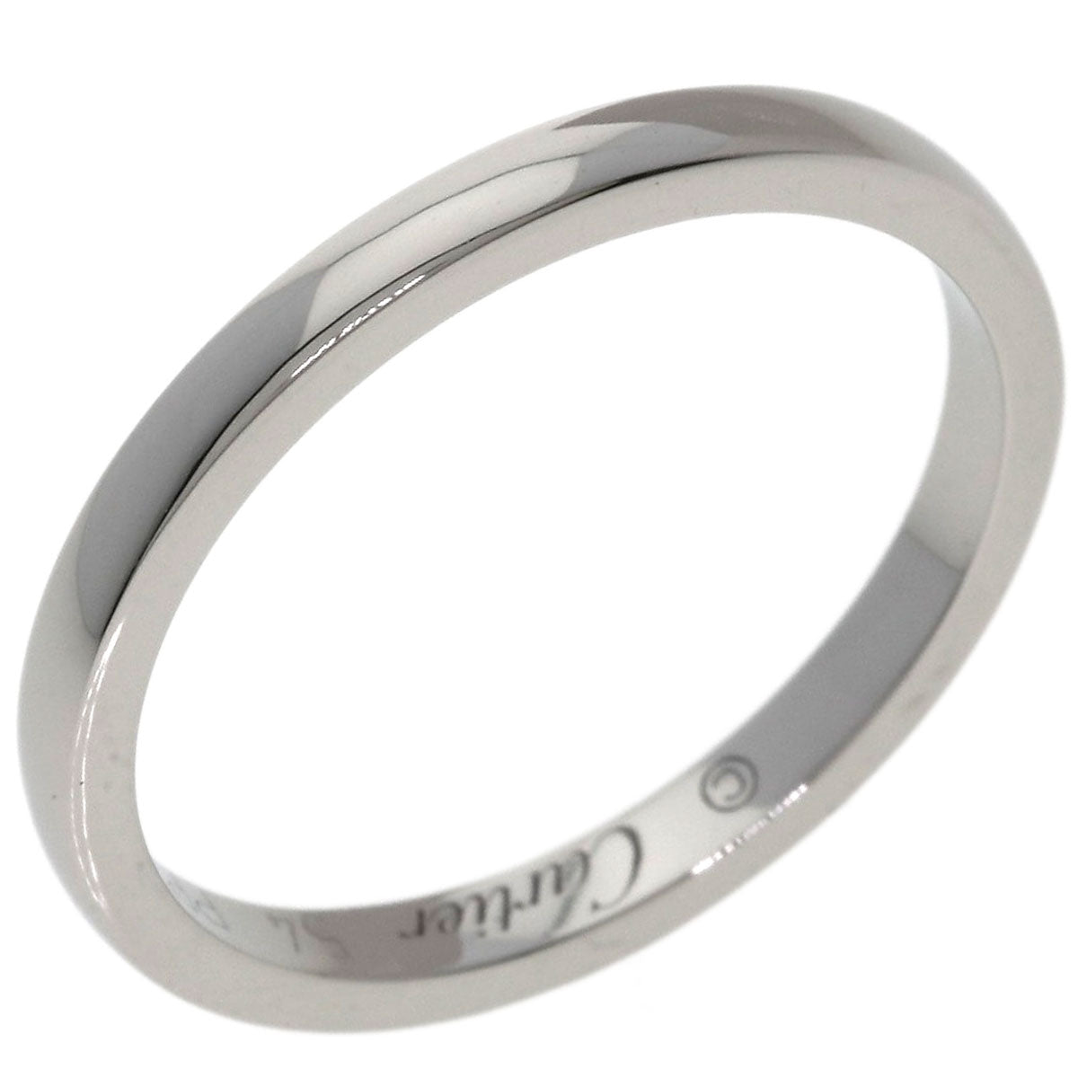 CARTIER Wedding # 54 Ring Platinum PT950 Ladies [Used]