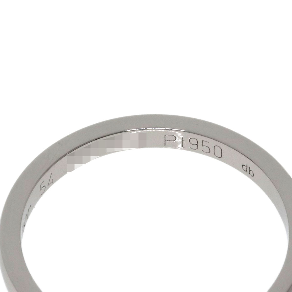 CARTIER Wedding # 54 Ring Platinum PT950 Ladies [Used]