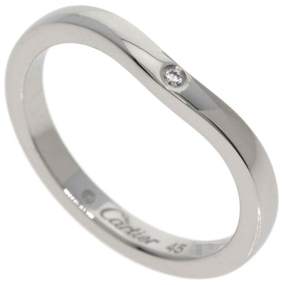 CARTIER Ballerina Wedding Diamond #45 Ring Platinum PT950 Ladies [Used]