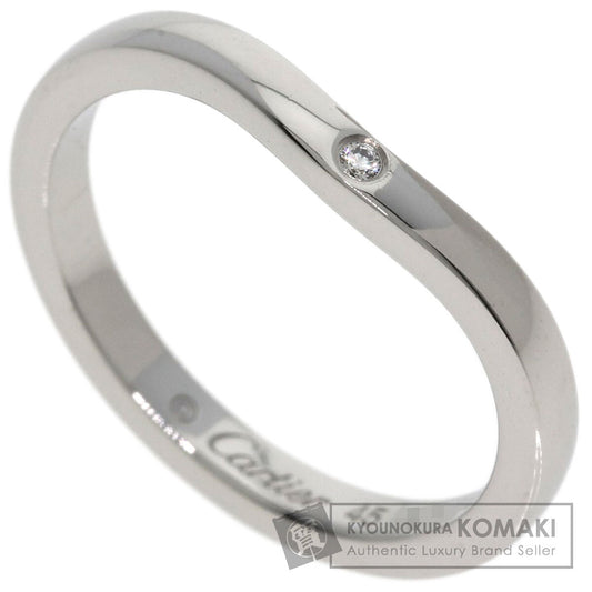 CARTIER Ballerina Wedding Diamond #45 Ring Platinum PT950 Ladies [Used]