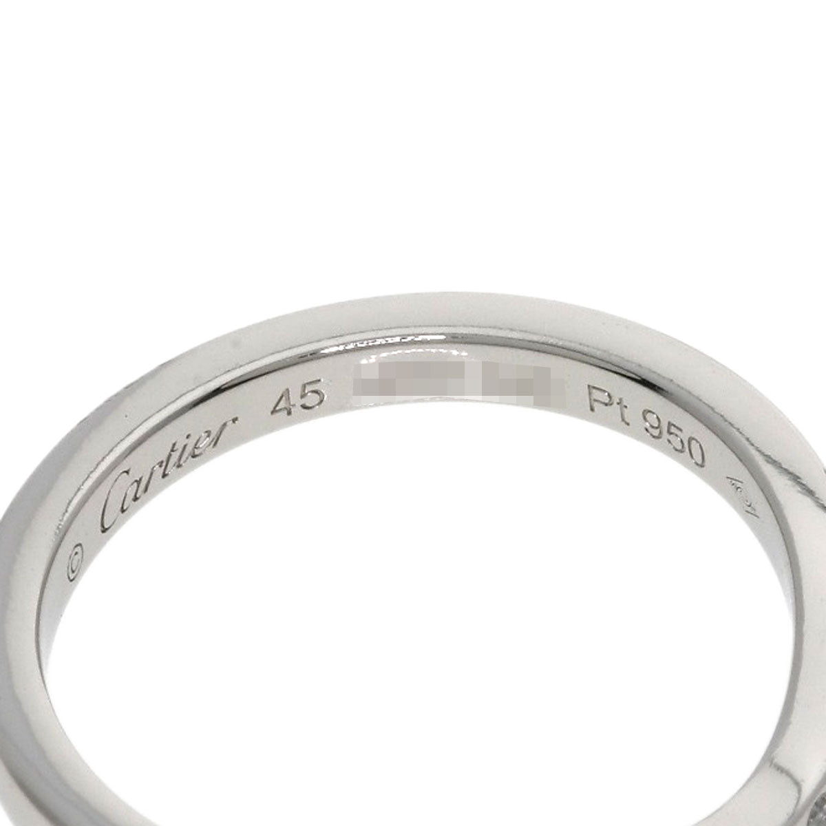 CARTIER Ballerina Wedding Diamond #45 Ring Platinum PT950 Ladies [Used]