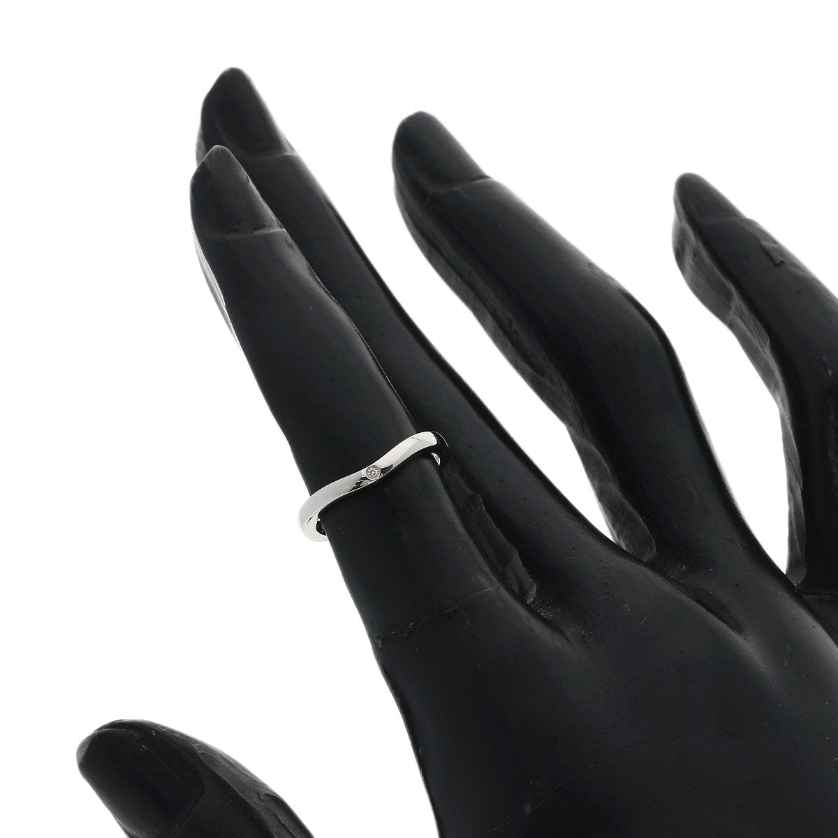 CARTIER Ballerina Wedding Diamond #45 Ring Platinum PT950 Ladies [Used]