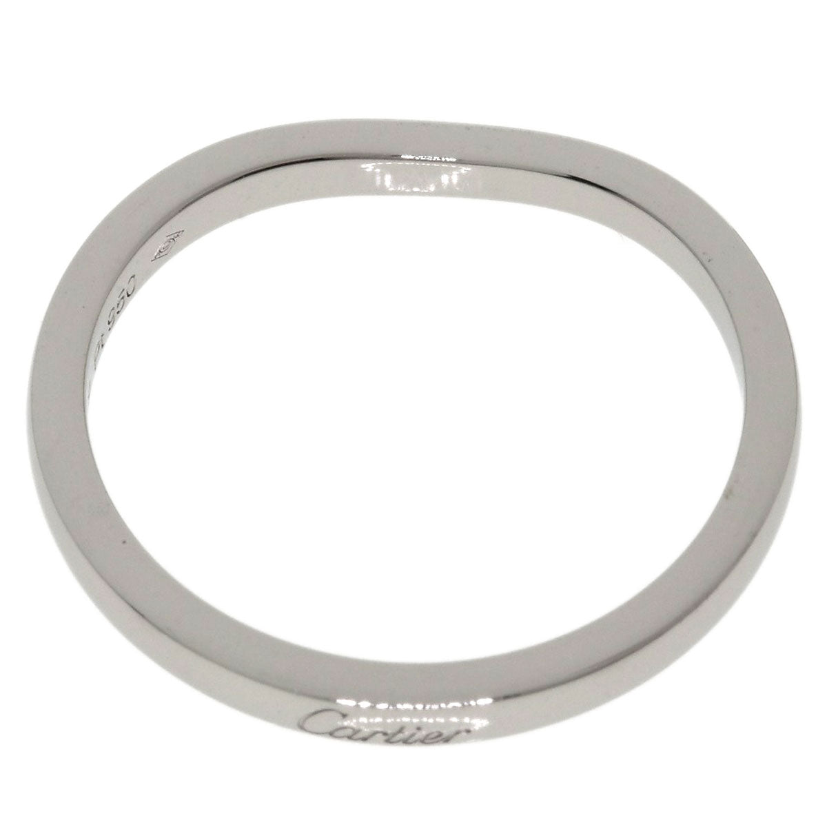 CARTIER Ballerina Wedding # 53 Ring Platinum PT950 Ladies [Used]