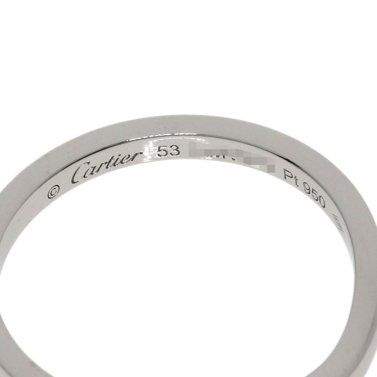 CARTIER Ballerina Wedding # 53 Ring Platinum PT950 Ladies [Used]