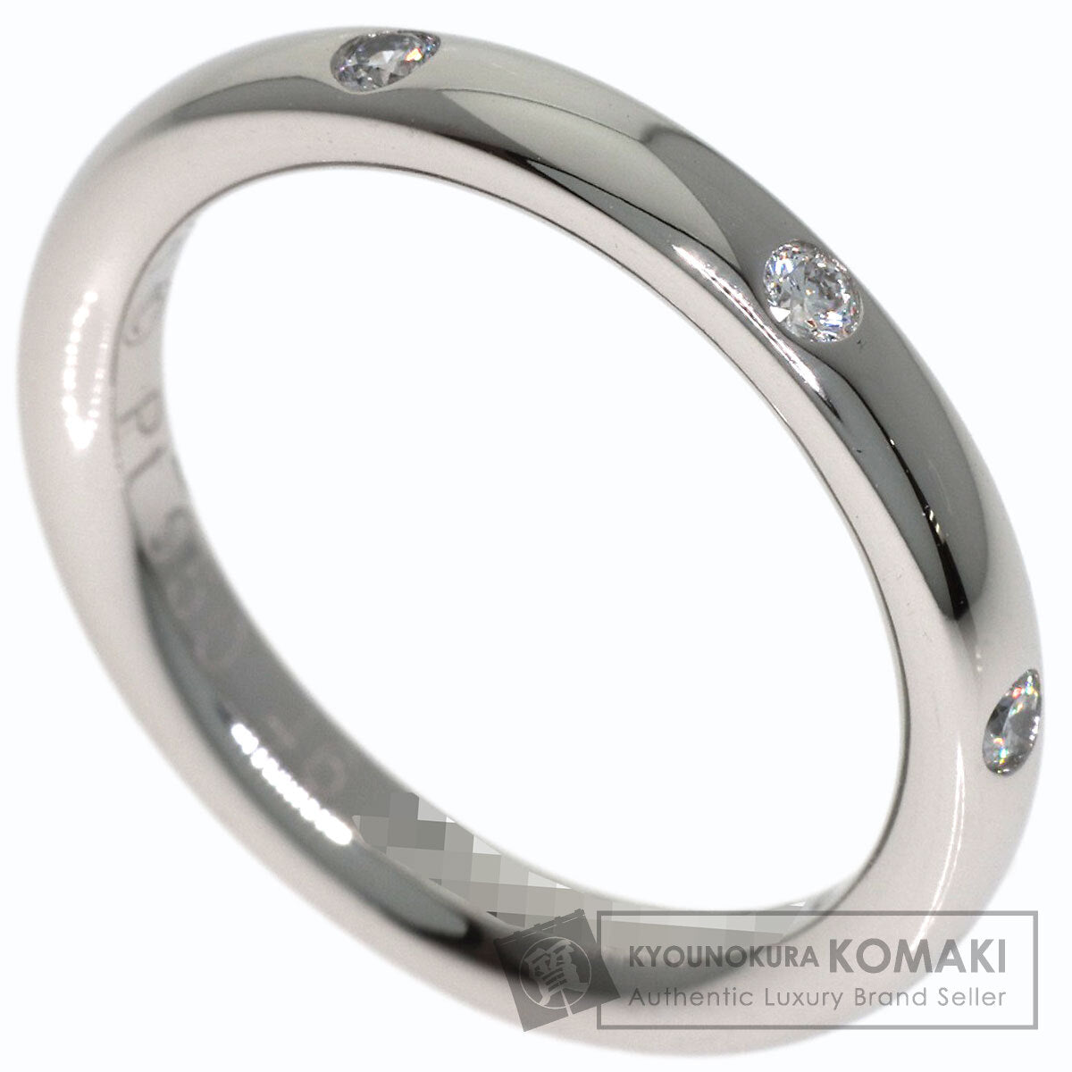 Van Cleef & Arpels Dandremont Etoile 3P Diamond #46 Ring Platinum PT950 Ladies [Used]