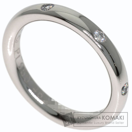 Van Cleef & Arpels Dandremont Etoile 3P Diamond #46 Ring Platinum PT950 Ladies [Used]