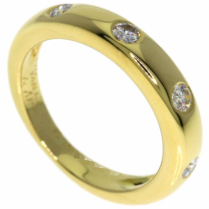 Van Cleef & Arpels Tendrement Etoile 4P Diamond Ring K18 Yellow Gold Ladies [Used]